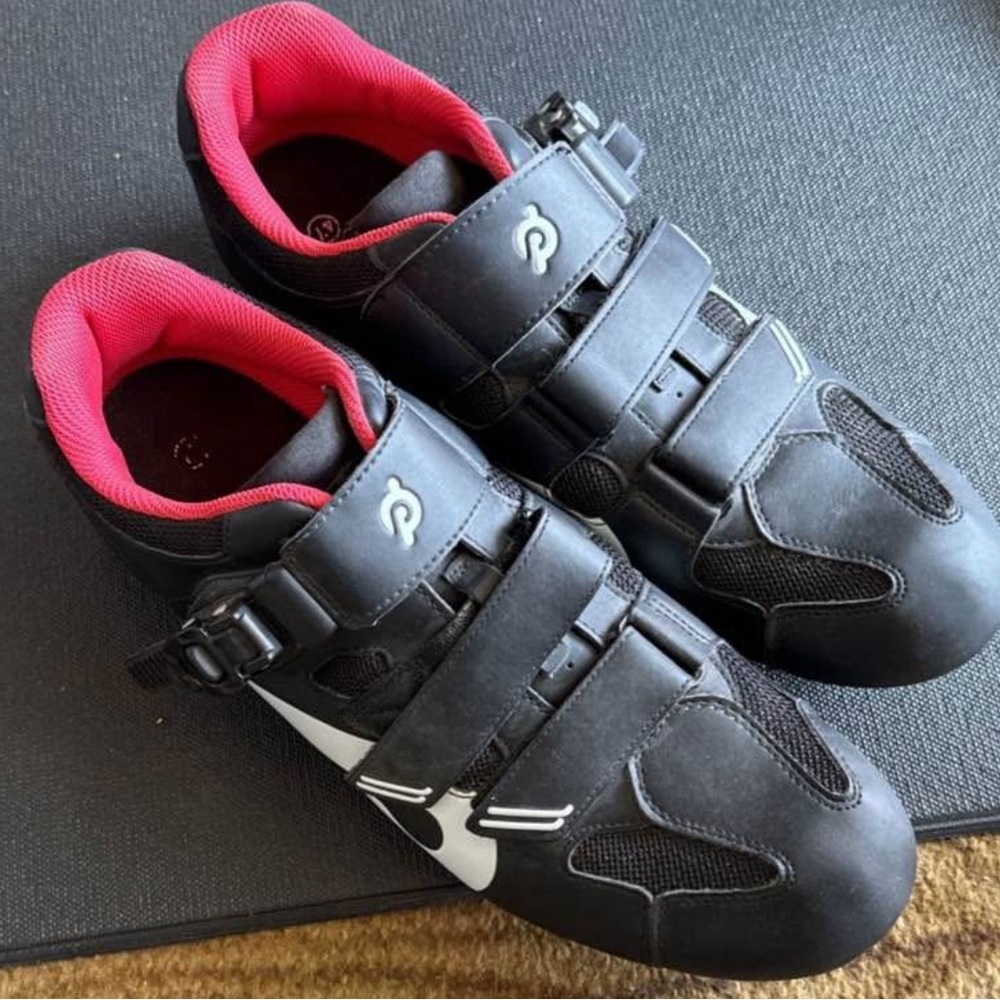 Peloton Black and Red Athletic‎ Shoes